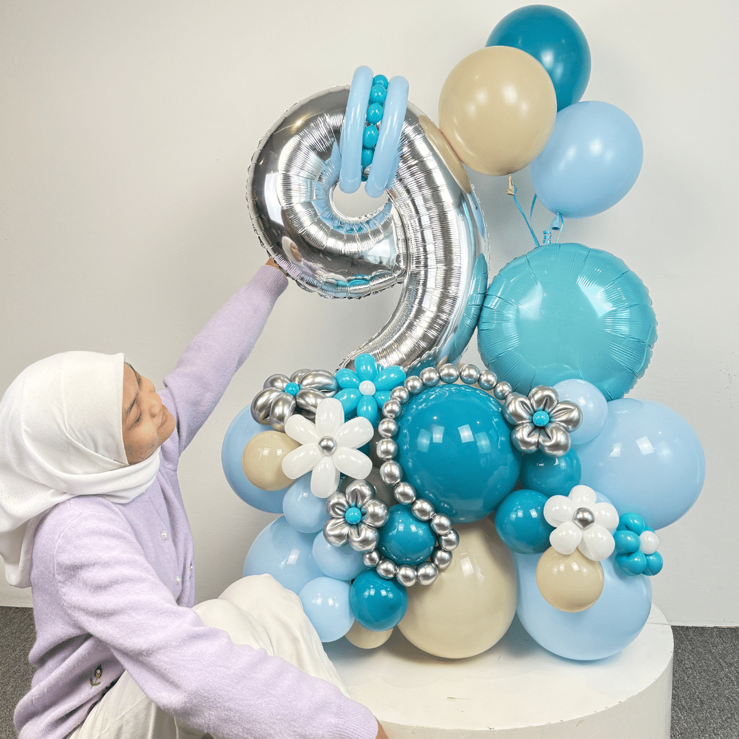 Aqua Luxe - Marquee Balloon