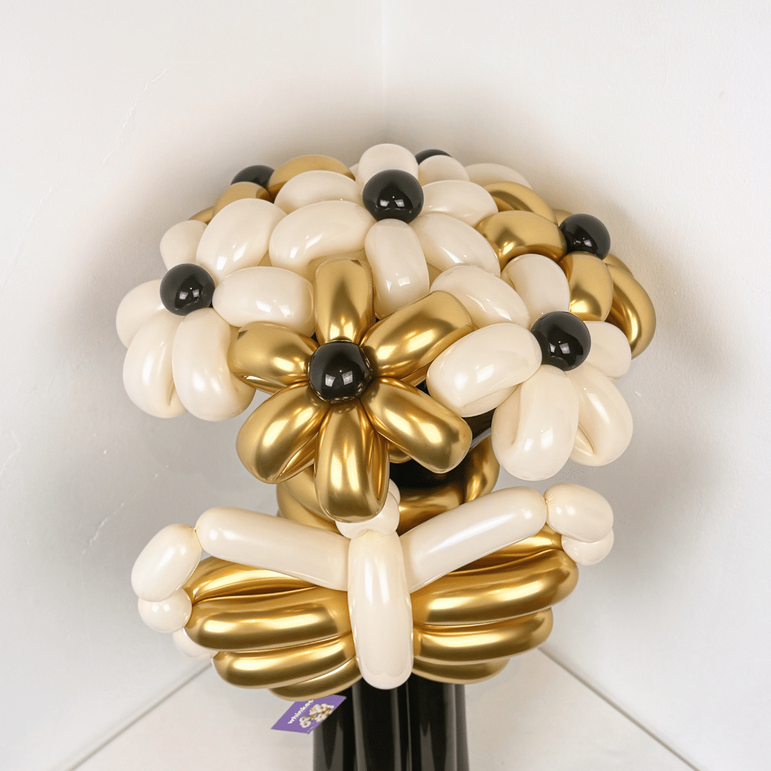 Bouquet Balloon - Coal Luxe 3 - Whinkee Bouquet Balloon - Coal Luxe 3