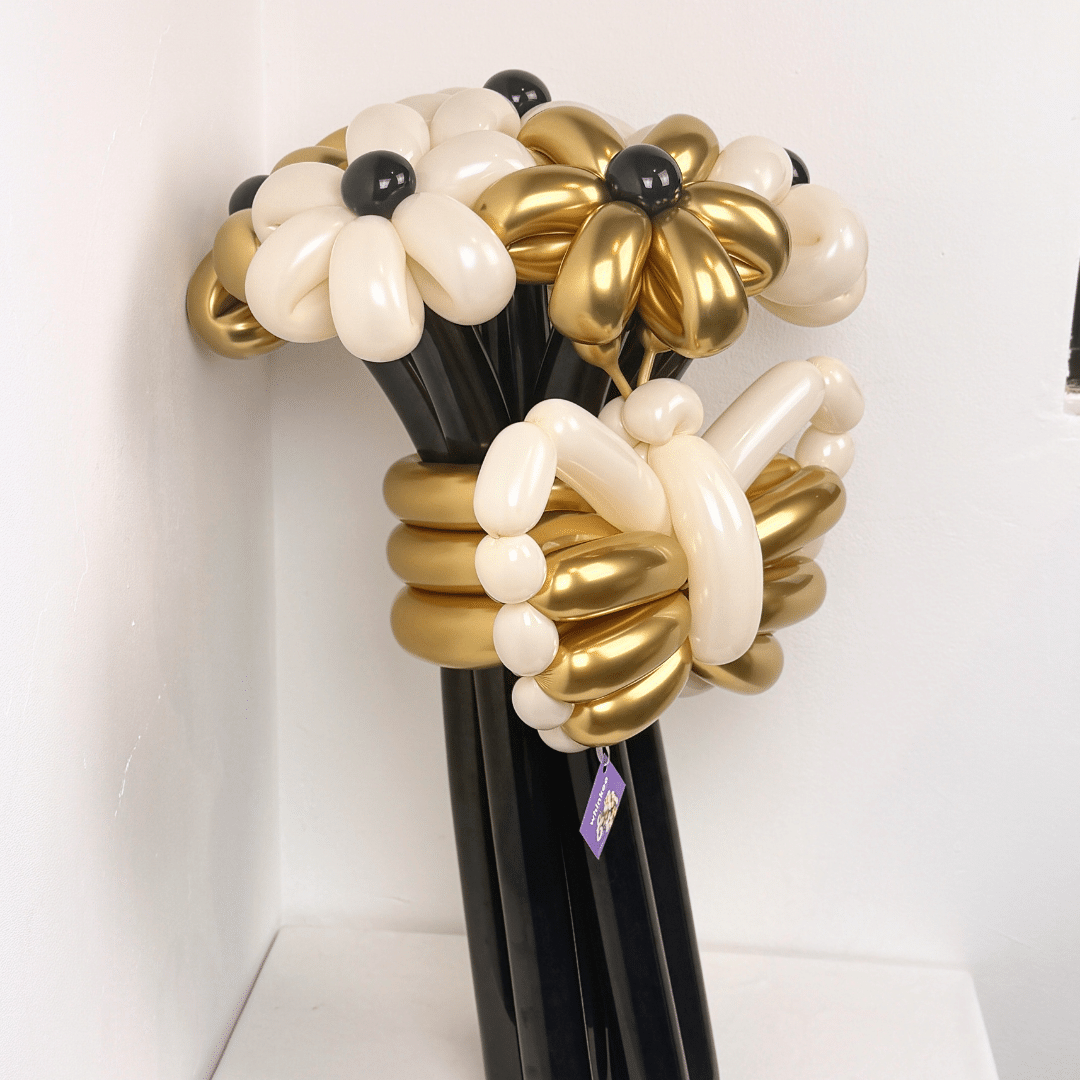 Bouquet Balloon - Coal Luxe 4 - Whinkee Bouquet Balloon - Coal Luxe 4