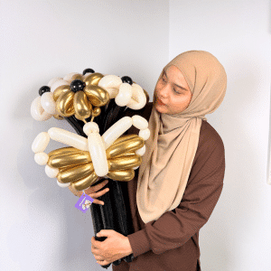 Bouquet Balloon - Coal Luxe 6